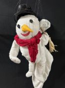 FROSTY THE SNOWMAN IN HIS TOP HAT; IN CHRISTMAS SHOWS 61CM