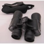 Bushnell 10 x 50 binoculars with original cloth carrying bag