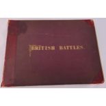 British Battles hardbound book from William the Conqueror to King Edward VII, plates by Henri Dupray