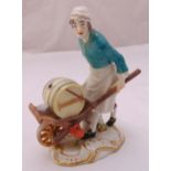 Meissen figurine Cries of Paris The Vinegar Seller, marks to the base, 14cm (h)