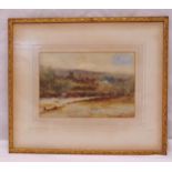 Thomas James Lloyd framed and glazed watercolour titled Arundel No 1, signed bottom right, 17.5 x