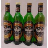 Glenfiddich Special Reserve Single Malt Scotch Whisky four 70cl bottles all in original packaging