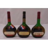 Janneau Grand Armagnac three 24 fl oz bottles