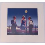 Jack Vettriano limited edition polychromatic print 254/295 titled The Game of Life, signed bottom