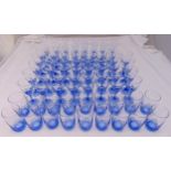 A quantity of Bouguet glasses to include wine glasses and tumblers (66)