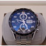 TAG Heuer Carrera Chronograph to include case and paperwork