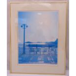 Philip Dunn framed and glazed limited edition polychromatic print titled Brighton Pier, 79/100,