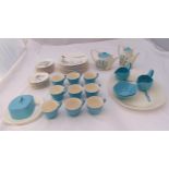 Midwinter porcelain dinner and coffee service to include plates, a teapot, cups and saucers (53)