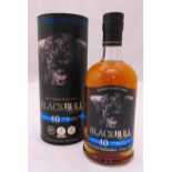 Black Bull Blended Scotch Whisky, matured for 40 years in oak casks, 4th release, bottled 2012, 70cl