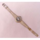 Omega Geneve Dynamic ladies wristwatch on original leather strap