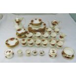 Royal Albert Old Country Roses dinner, tea and coffee service for six place settings to include