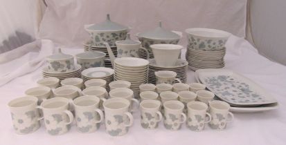Rosenthal Berlin dinner, tea and coffee service to include plates, bowls, serving dishes, cups,