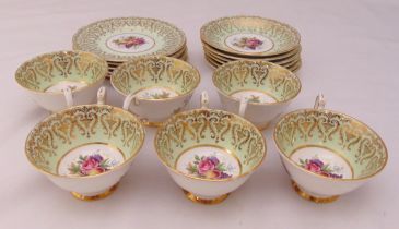 Paragon teaset to include cups, saucers and plates for six place settings (18)