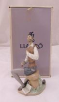 Lladró figurine Don Quixote Declamando (Oration) 5357, marks to the base, to include original