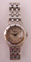 Raymond Weil Collection Parsifal ladies stainless steel bracelet wristwatch with Roman numerals