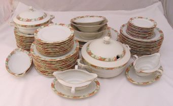 Rosenthal Madeleine pattern dinner service to include plates, bowls, serving dishes, tureen and