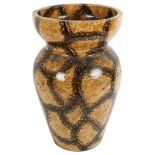 LIPSCOMBE & COMPANY - a large glazed stoneware baluster vase, impressed Lipscombe & Company