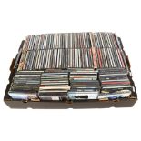 A quantity of CDs, including Metallica, Rammstein, Foo Fighters, Nirvana etc