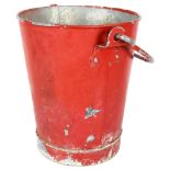 A fire bucket, H32cm