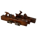 A group of 5 planes, to include a Record steel no. 0778 bull nose rabbet plane, a generic bull
