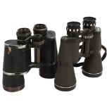 A pair of Carl Zeiss Jena Dekarlm 10x50 binoculars, and a pair of Miranda 16x50 binoculars (2)