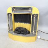 A mid-century Creda electric heater. 50cm x 56cm x 20cm