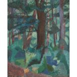 Mary Sophia Ludlow (1869 - 1951), woodland scene, oil on canvas, signed, 56cm x 46cm, framed