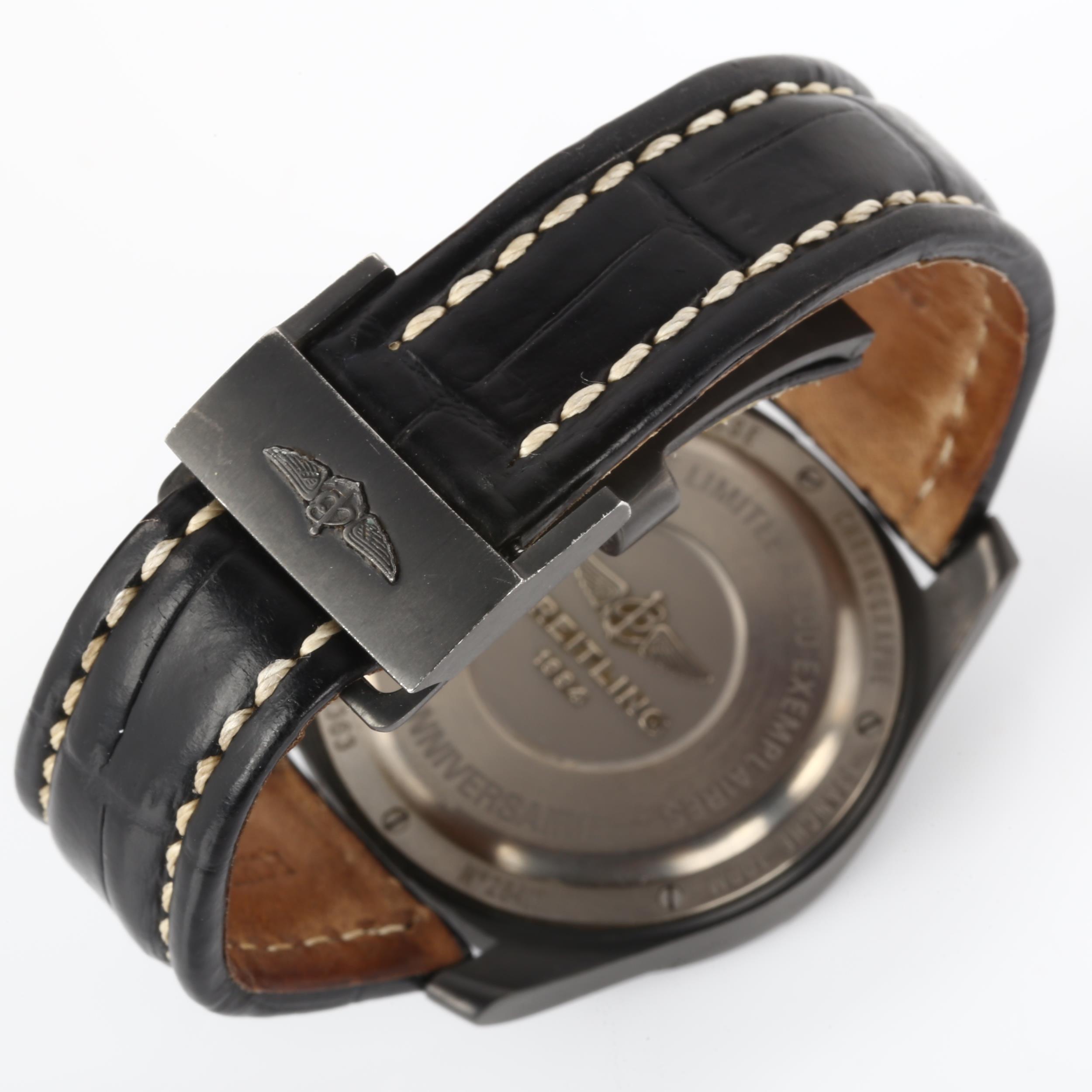 BREITLING - a limited edition titanium Aerospace Evo Night Mission quartz wristwatch, ref. - Image 3 of 5