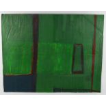 Frank Beanland (1936 - 2019), 2 abstract compositions, watercolour/gouache, 57cm x 74cm, unframed