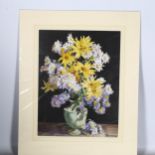 Amy Reeve Fowkes (1886 - 1968), watercolour, still life, signed, 44cm x 34cm, mounted Good condition