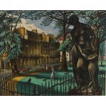 Alan Sorrell, Clive's House 45 Berkeley Square, lithograph, 1937, image 40cm x 49cm, framed Image is