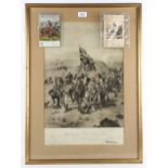 Harry Payne, sons of the Empire, print, signed in pencil by the artist and in ink by Field