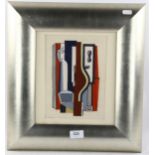 Fernand Leger (1881 - 1955), abstract composition, pochoir print, 1928 issue for Cahier d'Art from