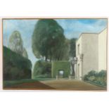 Richard Wyndham Finch (1926-2011), oil on board, The Entrance, 30.5cm x 44.5cm, framed