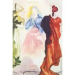 Salvador Dali (1904 - 1989), St Bernard's Prayer, lithograph, signed in pencil, image 25cm x 17cm,