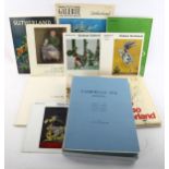 Graham Sutherland (1903-1980) Collection of ten catalogues on the artist, including dedication