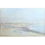 Lilian Clark Goodchild, Winchelsea Beach, watercolour, signed and dated 1951, 20cm x 31cm, framed