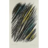 Hans Hartung (1904 - 1989), abstract L19, 1957 iconic award winning original lithograph, signed in