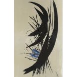 Hans Hartung (1904 - 1989), abstract L14, 1957 iconic award winning original lithograph, signed in