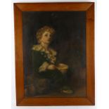 After John Everett Millais, Bubbles, late 19th/early 20th century oil on canvas, unsigned, 69cm x