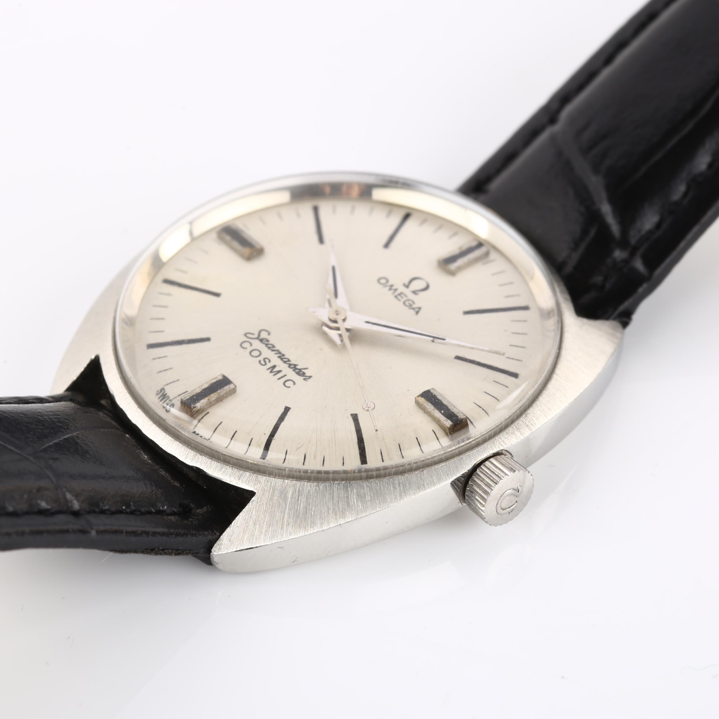 OMEGA - a stainless steel Seamaster Cosmic mechanical wristwatch, ref. 135.016, circa 1960s, - Image 2 of 5