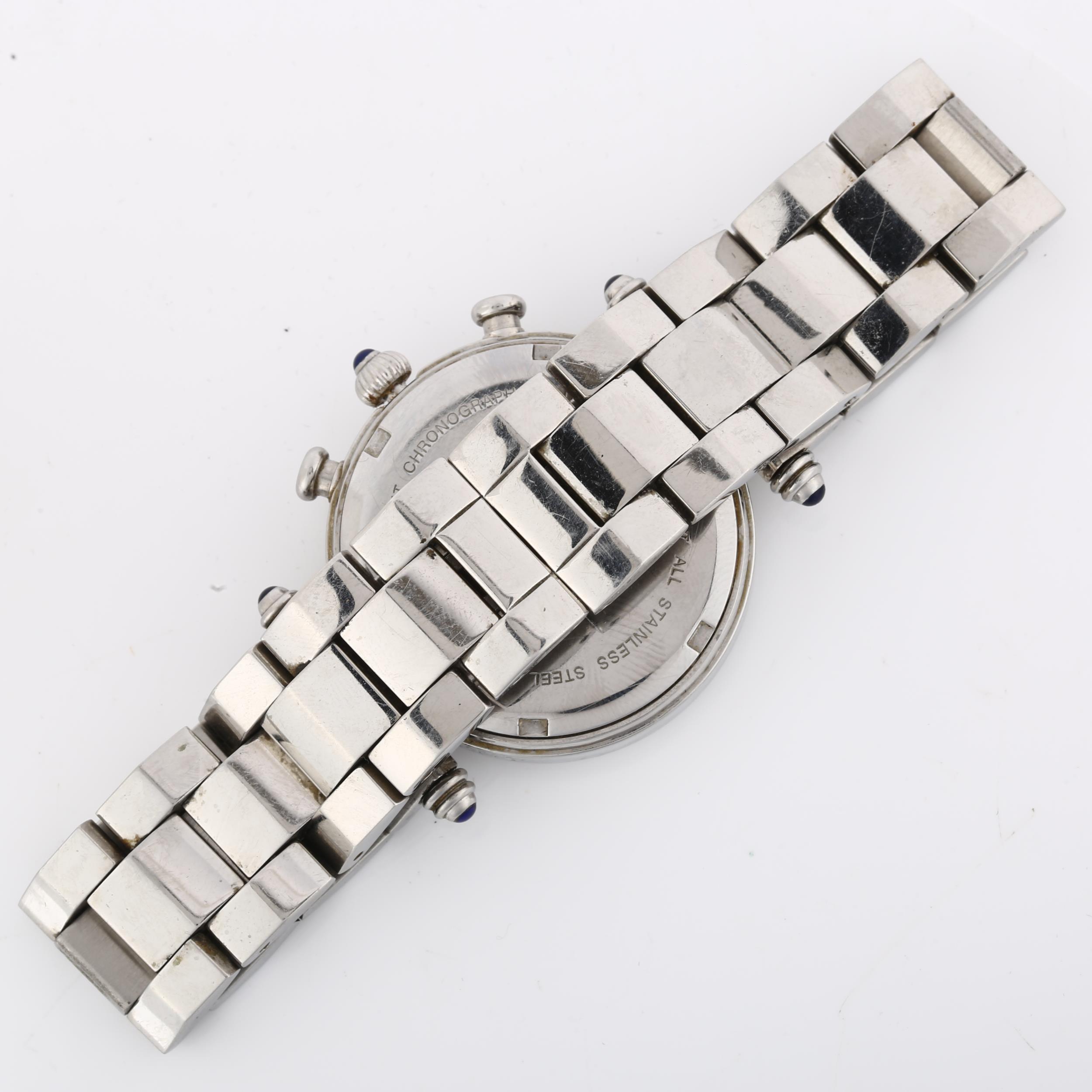 KLAUS-KOBEC - a lady's stainless steel Diamond quartz chronograph bracelet watch, ref. KKB1918, - Image 3 of 5