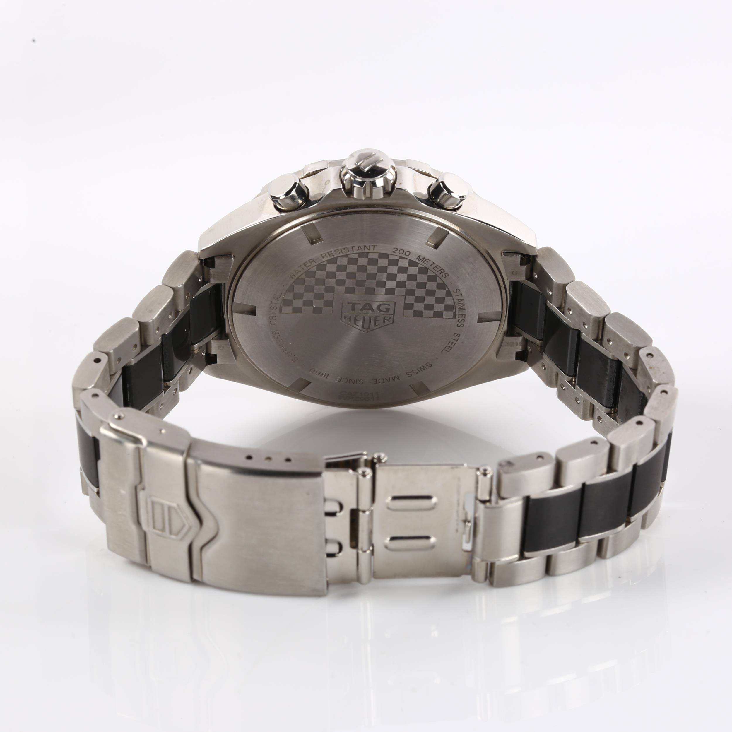 TAG HEUER - a stainless steel Formula 1 quartz chronograph bracelet watch, ref. CAZ1011, circa 2017, - Image 4 of 5