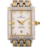 KLAUS-KOBEC - a lady's gold plated stainless steel Entrepreneur quartz bracelet watch, silvered dial