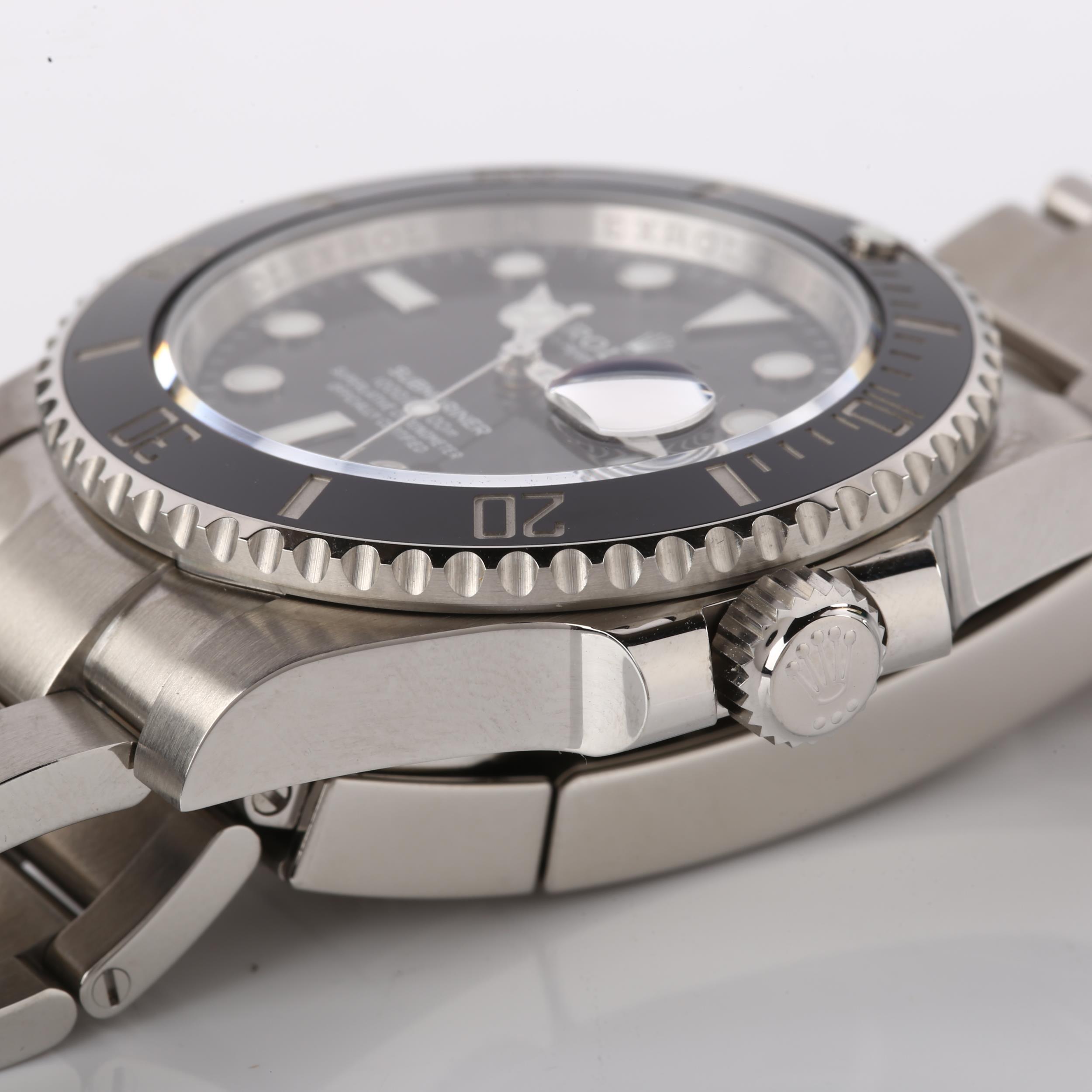 ROLEX - a stainless steel Submariner Date automatic bracelet watch, ref. 116610LN, circa 2020, black - Image 5 of 5