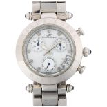 KLAUS-KOBEC - a lady's stainless steel Diamond quartz chronograph bracelet watch, ref. KKB1918,