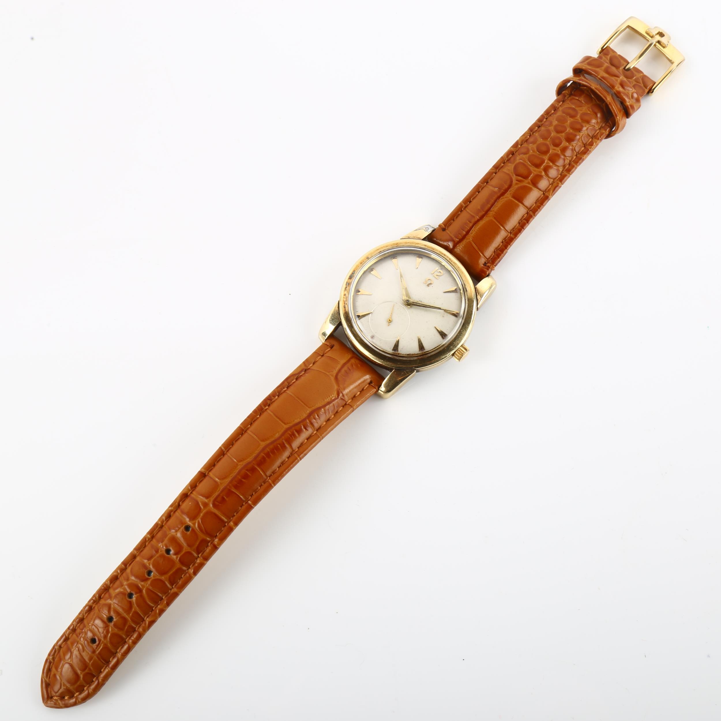 OMEGA - a gold plated stainless steel Seamaster 'Bumper' automatic wristwatch, ref. C2576-1, circa - Image 2 of 5