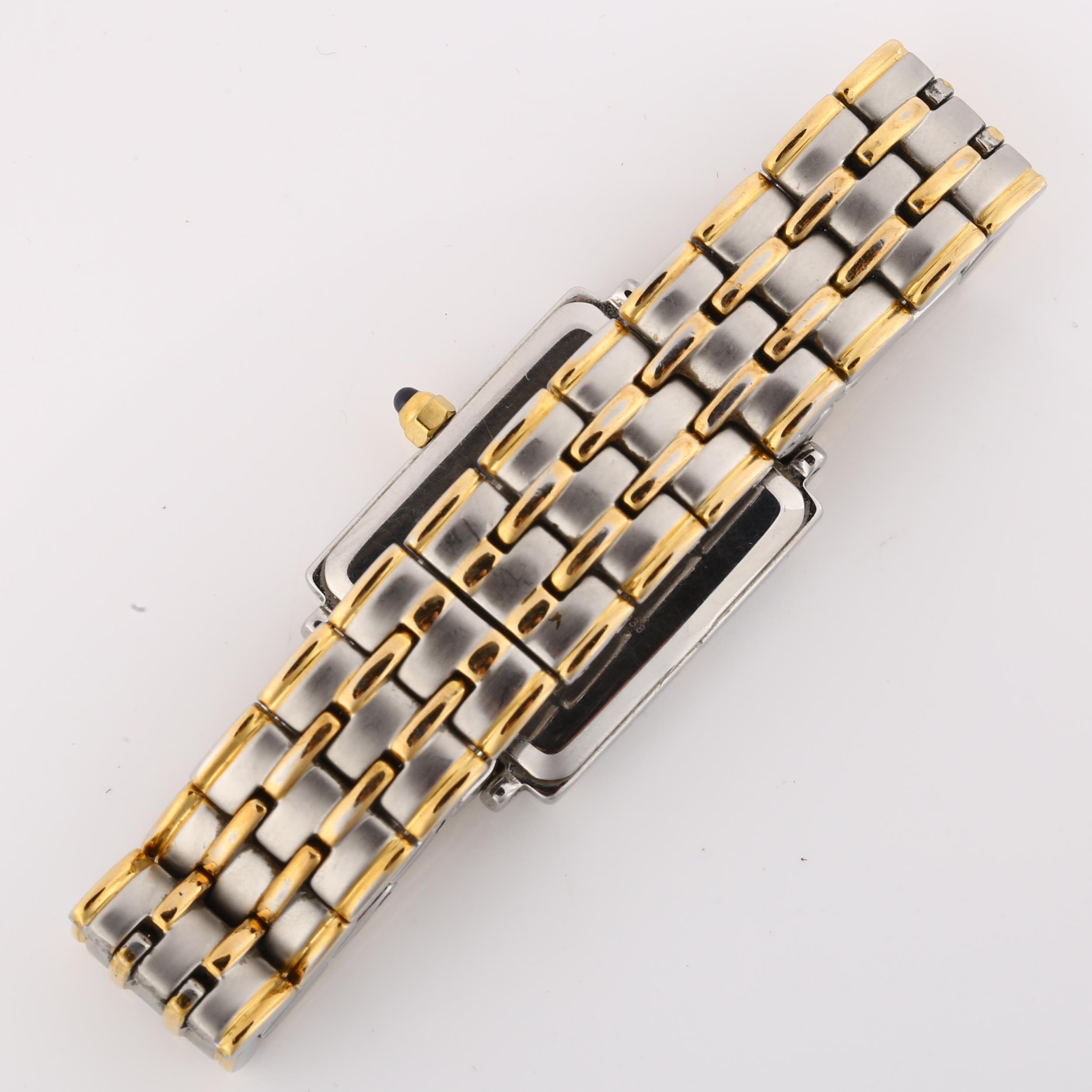 KLAUS-KOBEC - a lady's gold plated stainless steel Entrepreneur quartz bracelet watch, silvered dial - Image 3 of 5