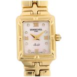 **WITHDRAWN** RAYMOND WEIL - a lady's 18ct gold Parsifal quartz bracelet watch, ref. 10.290, pink mo