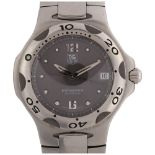 TAG HEUER - a stainless steel Kirium Professional 200M quartz bracelet watch, ref. WL111G, grey dial